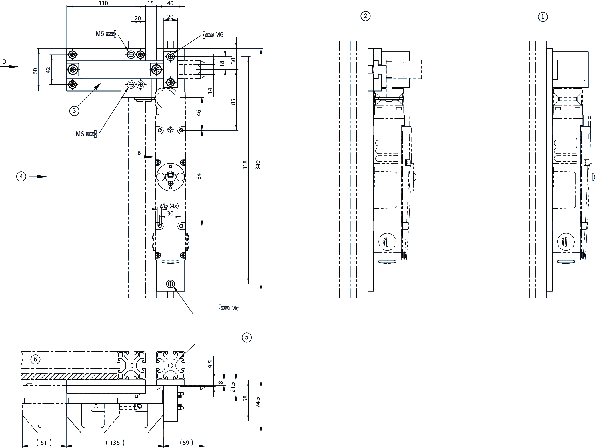 Dimensional drawings