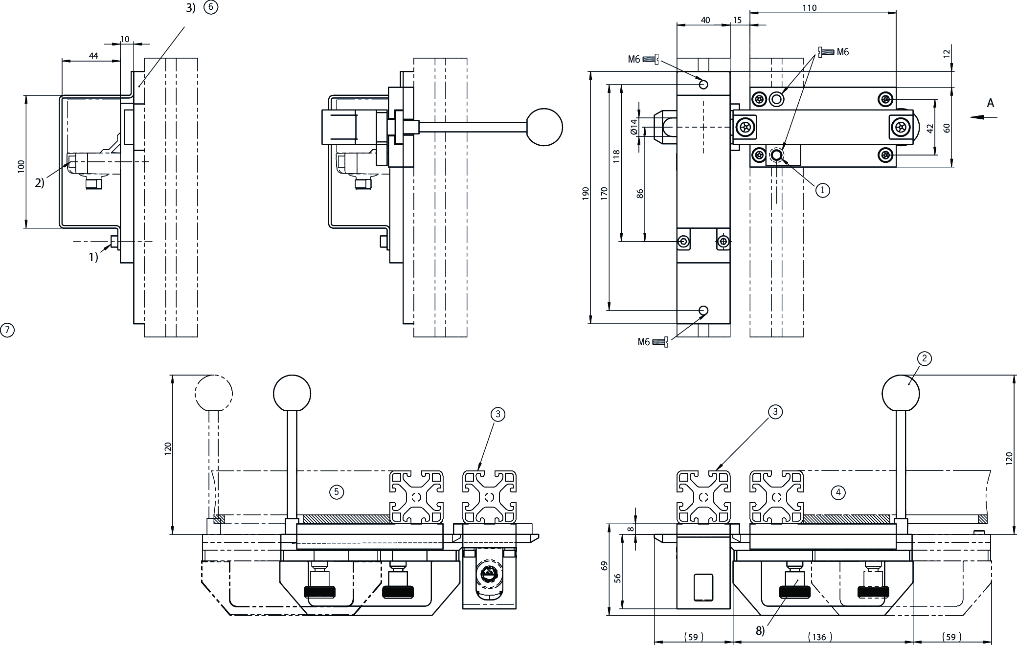 Desenhos dimensionais