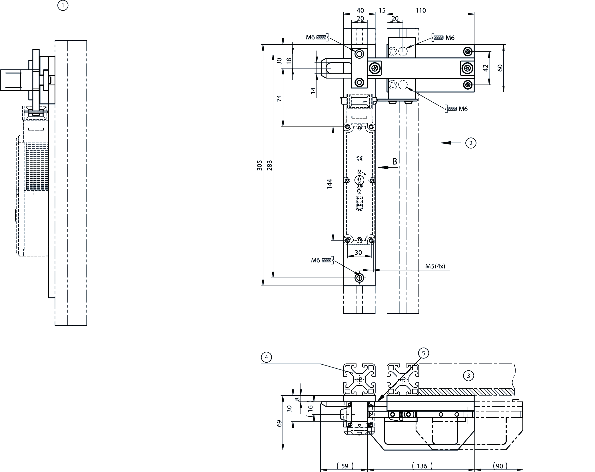Dimensional drawings