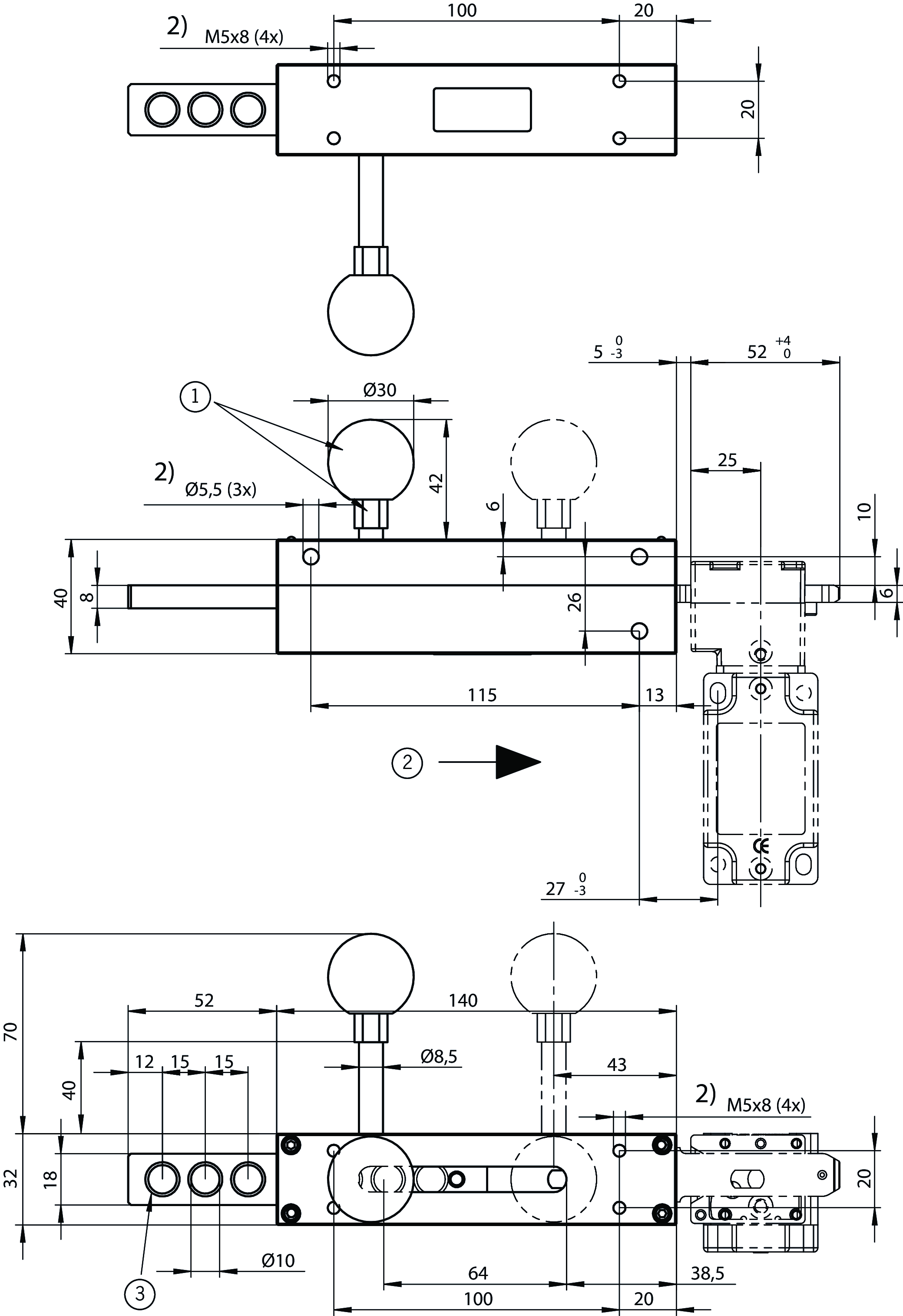 Dimensional drawings