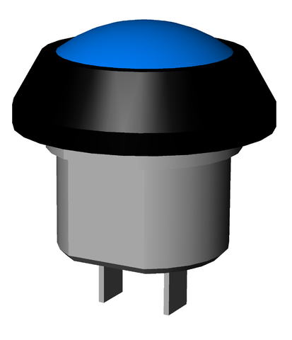DRUCKTASTER BLAU 1S (订货号 086757)