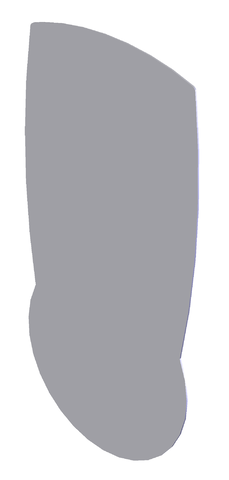 FRONTPLATTE HBA SILBER-084395 (订货号 084395)