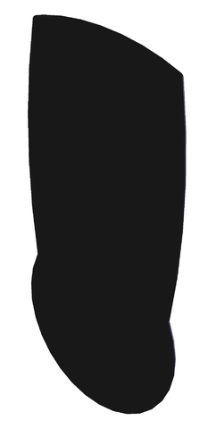 FRONTPLATTE HBA SCHWARZ-084396 (Order no. 084396)