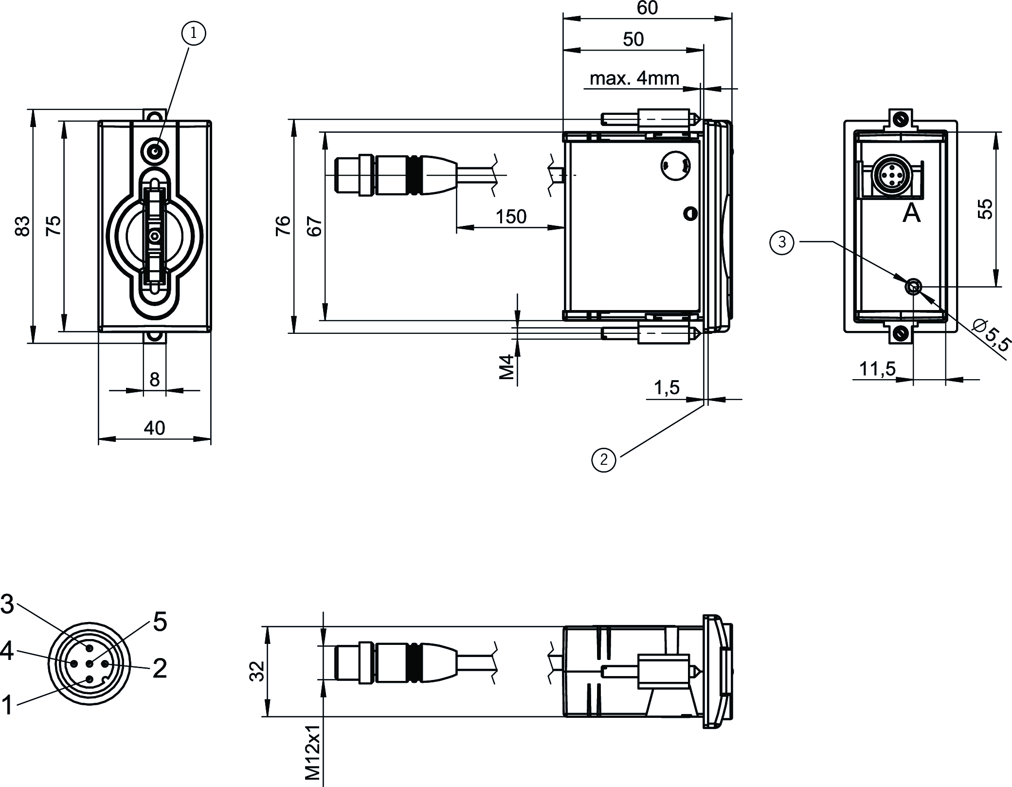 Dimensional drawings