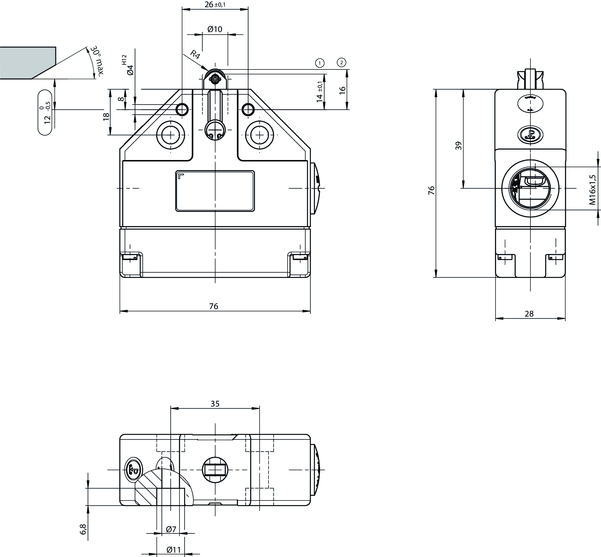 Rozměrové výkresy