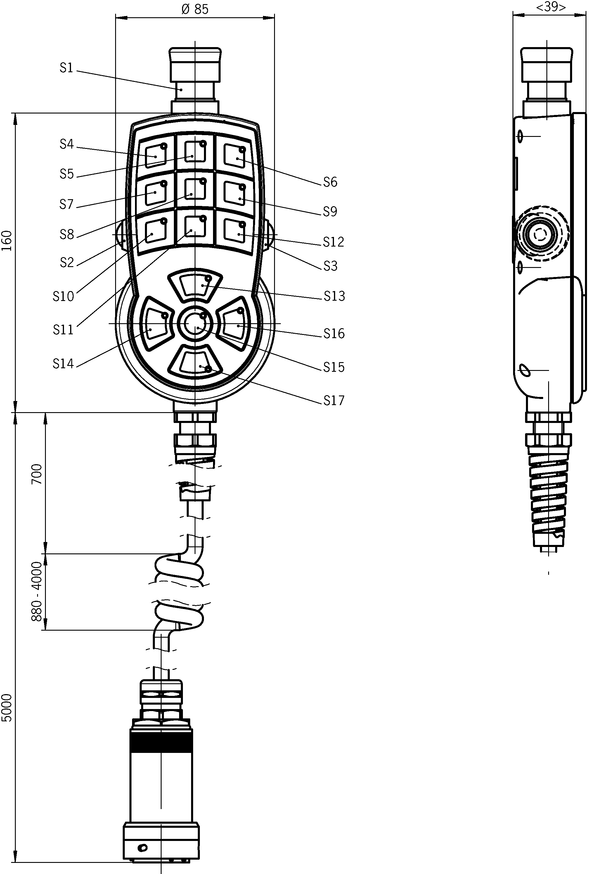 Dimensional drawings
