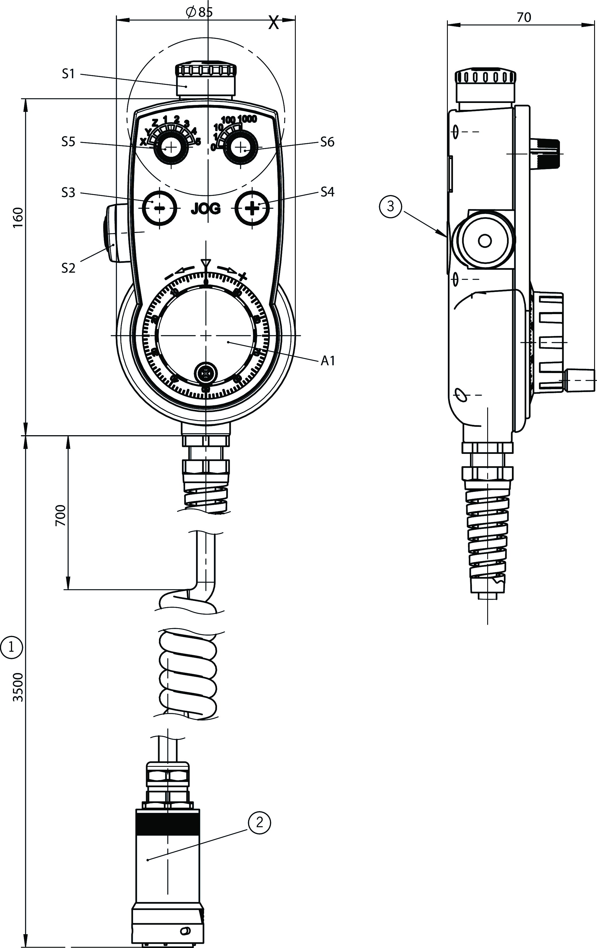 Dimensional drawings