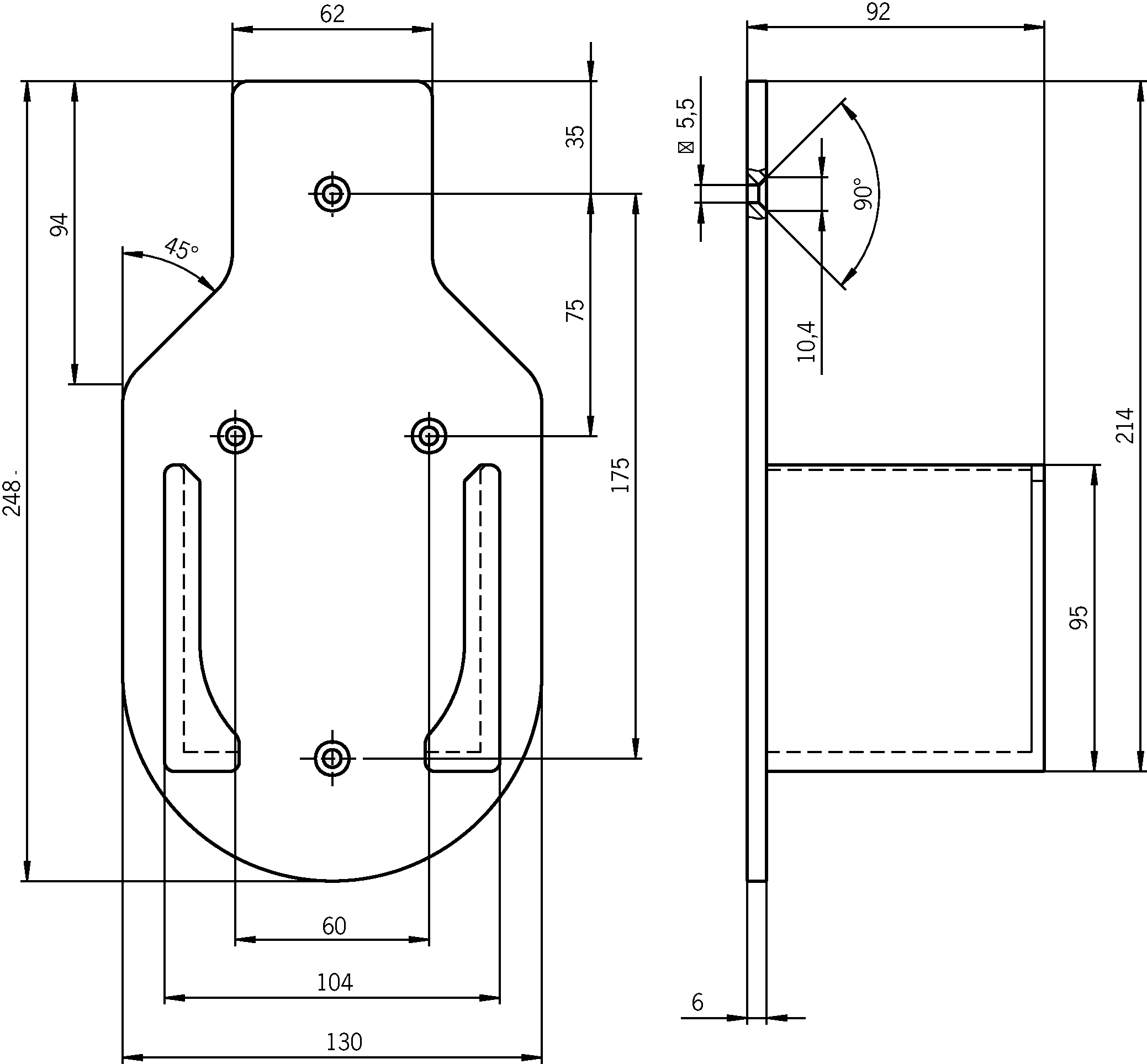 Rozměrové výkresy