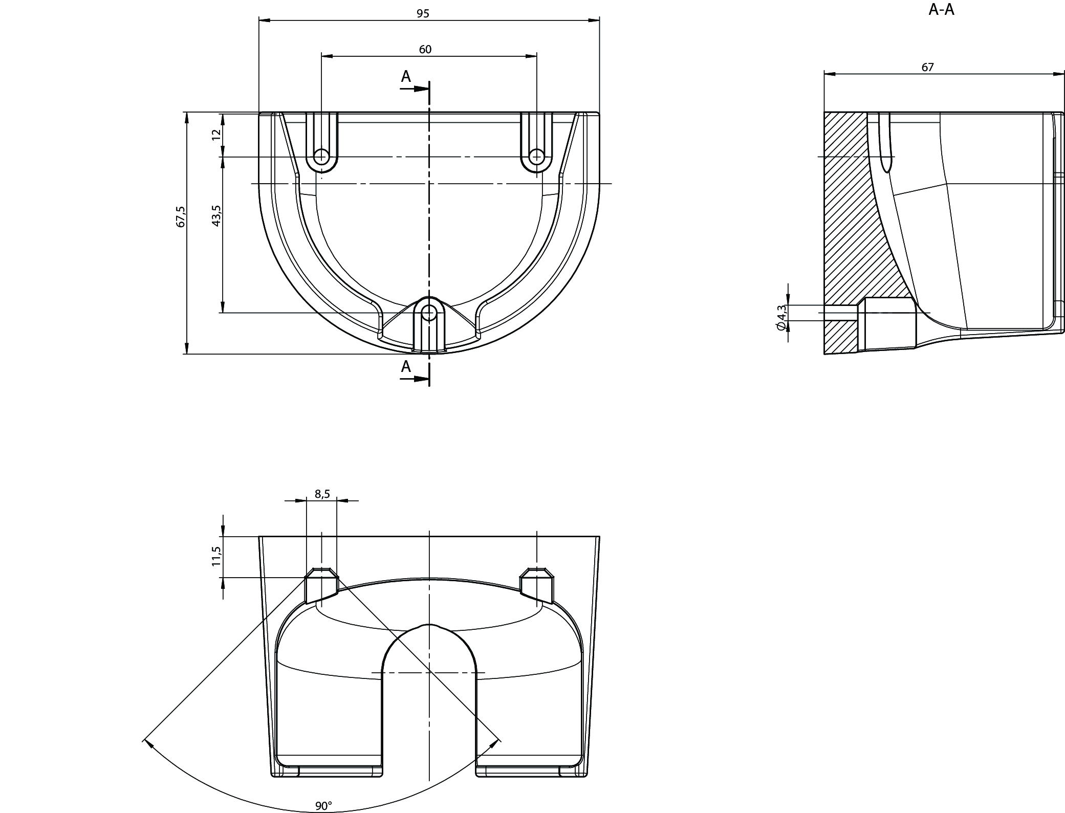 Dimensional drawings
