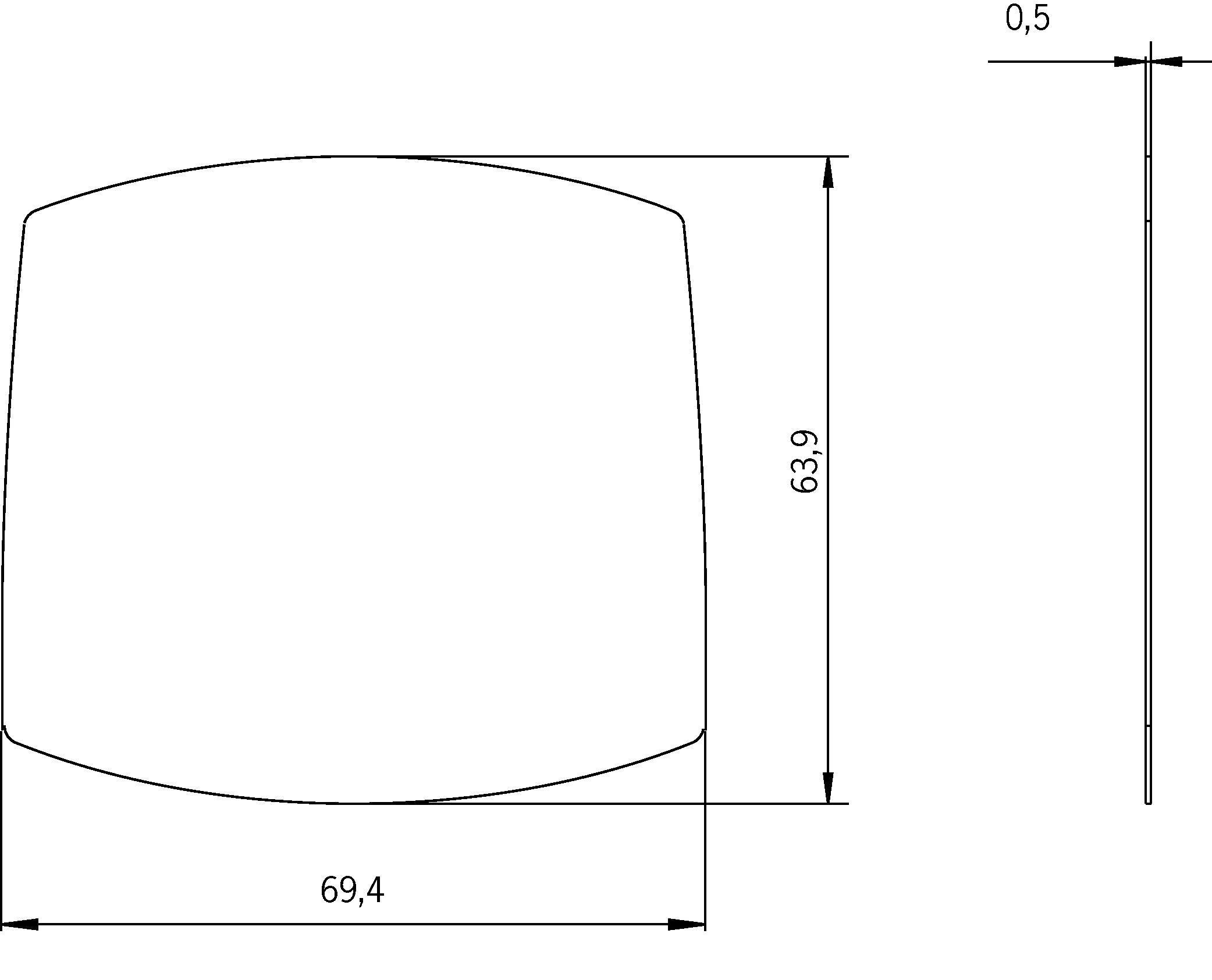 Rozměrové výkresy