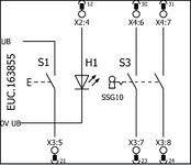 Wiring diagram for connection to MGB2 Classic