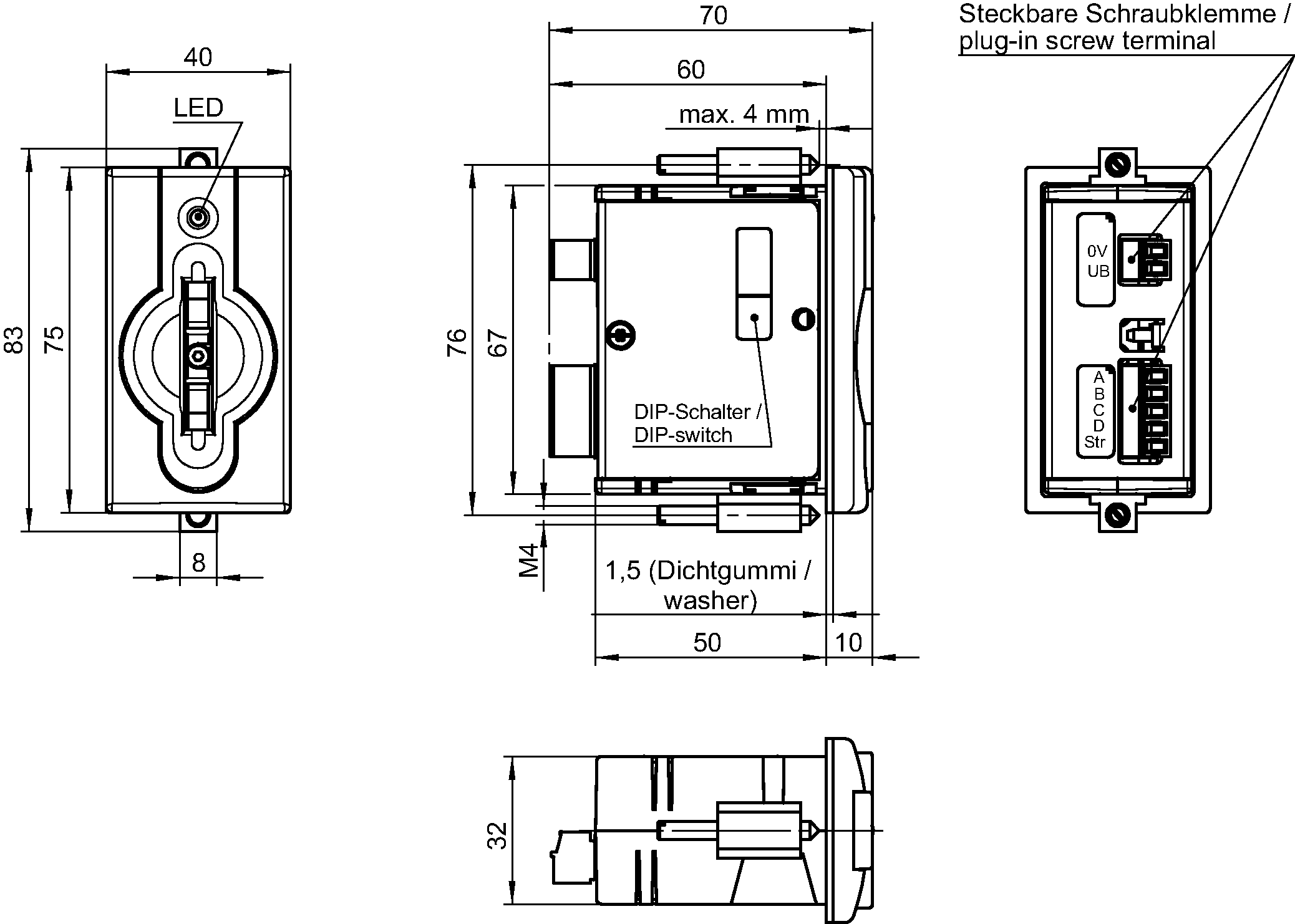 Rozměrové výkresy