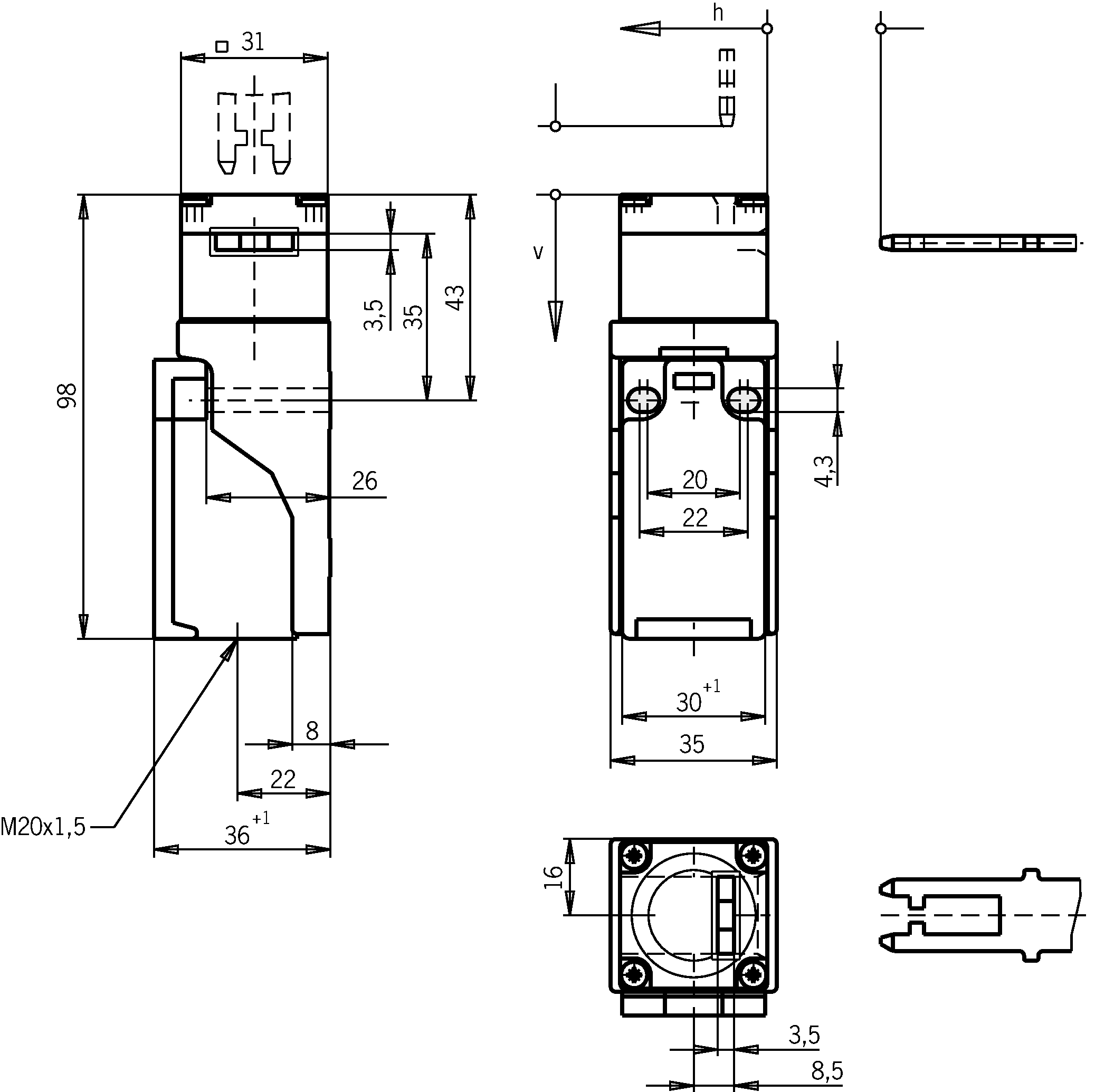 Dimensional drawings
