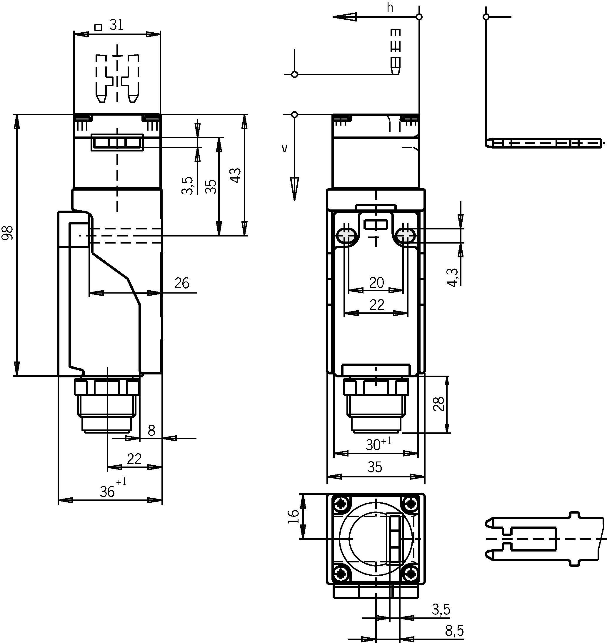 Dimensional drawings