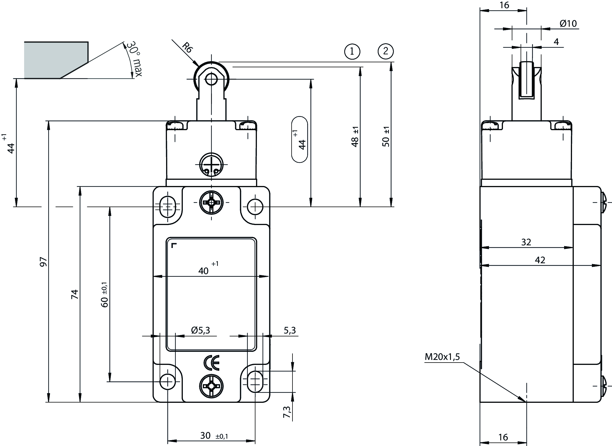 Dimensional drawings