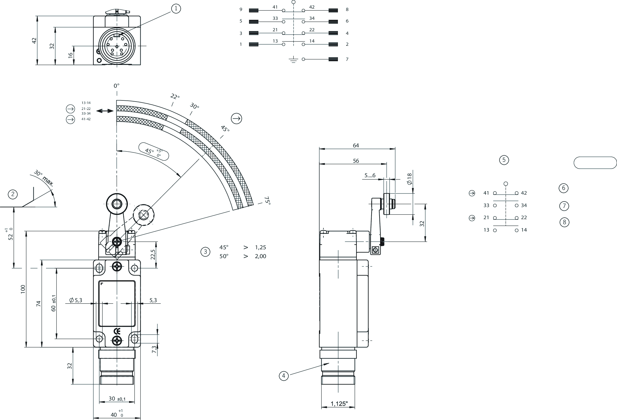 Dimensional drawings