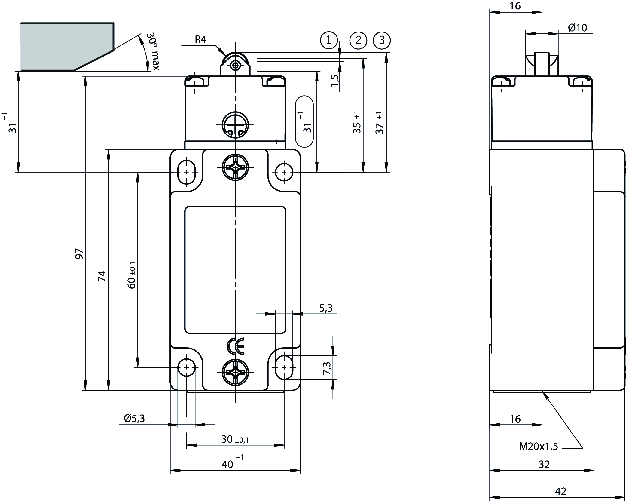 Dimensional drawings