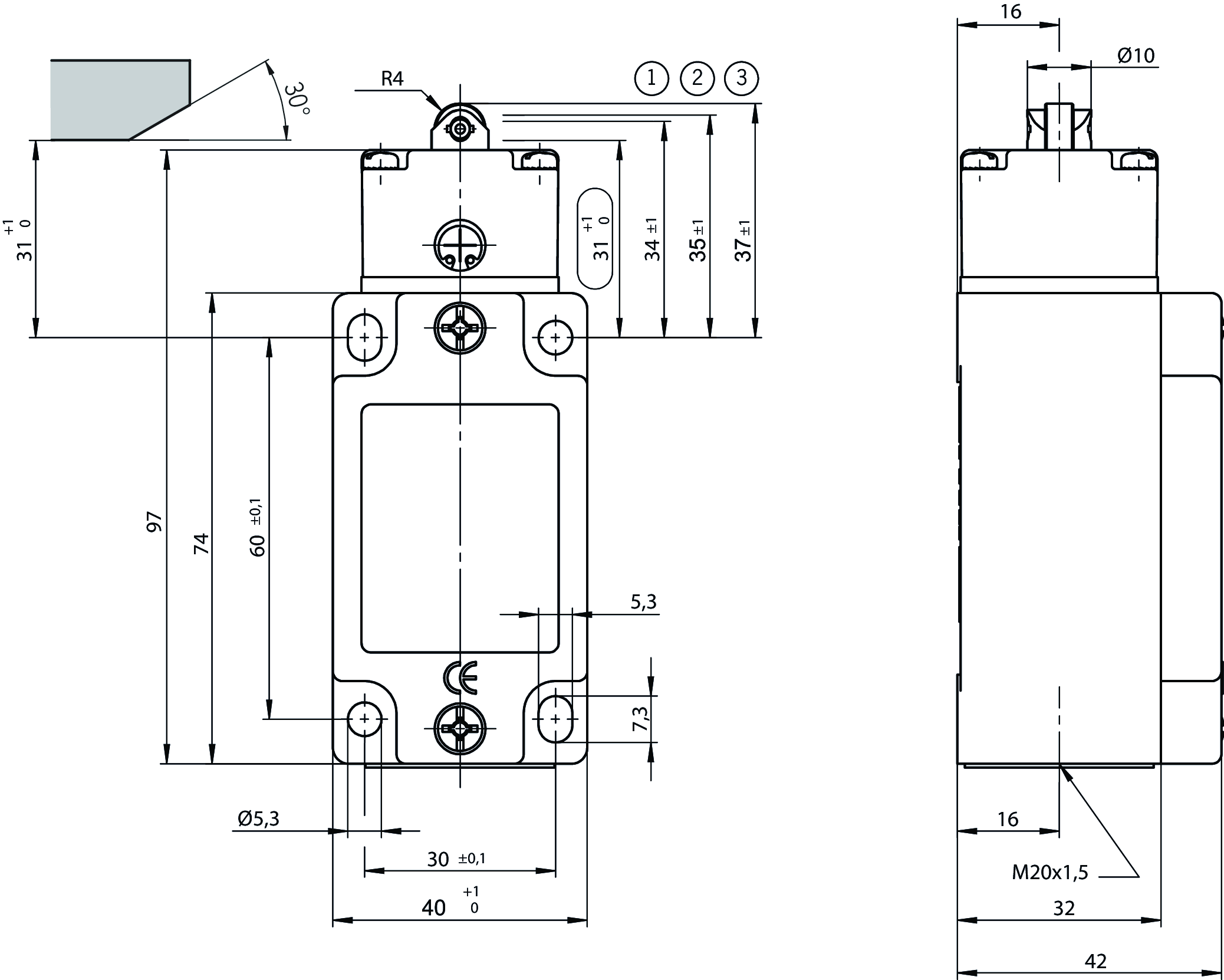 Dimensional drawings