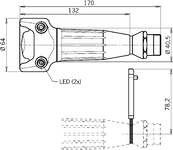 Desenho com dimensões