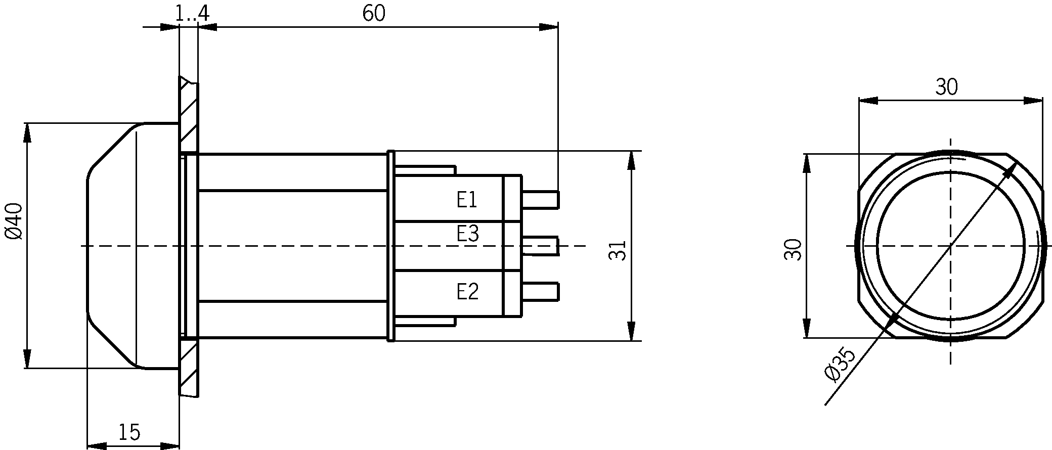 Dimensional drawings