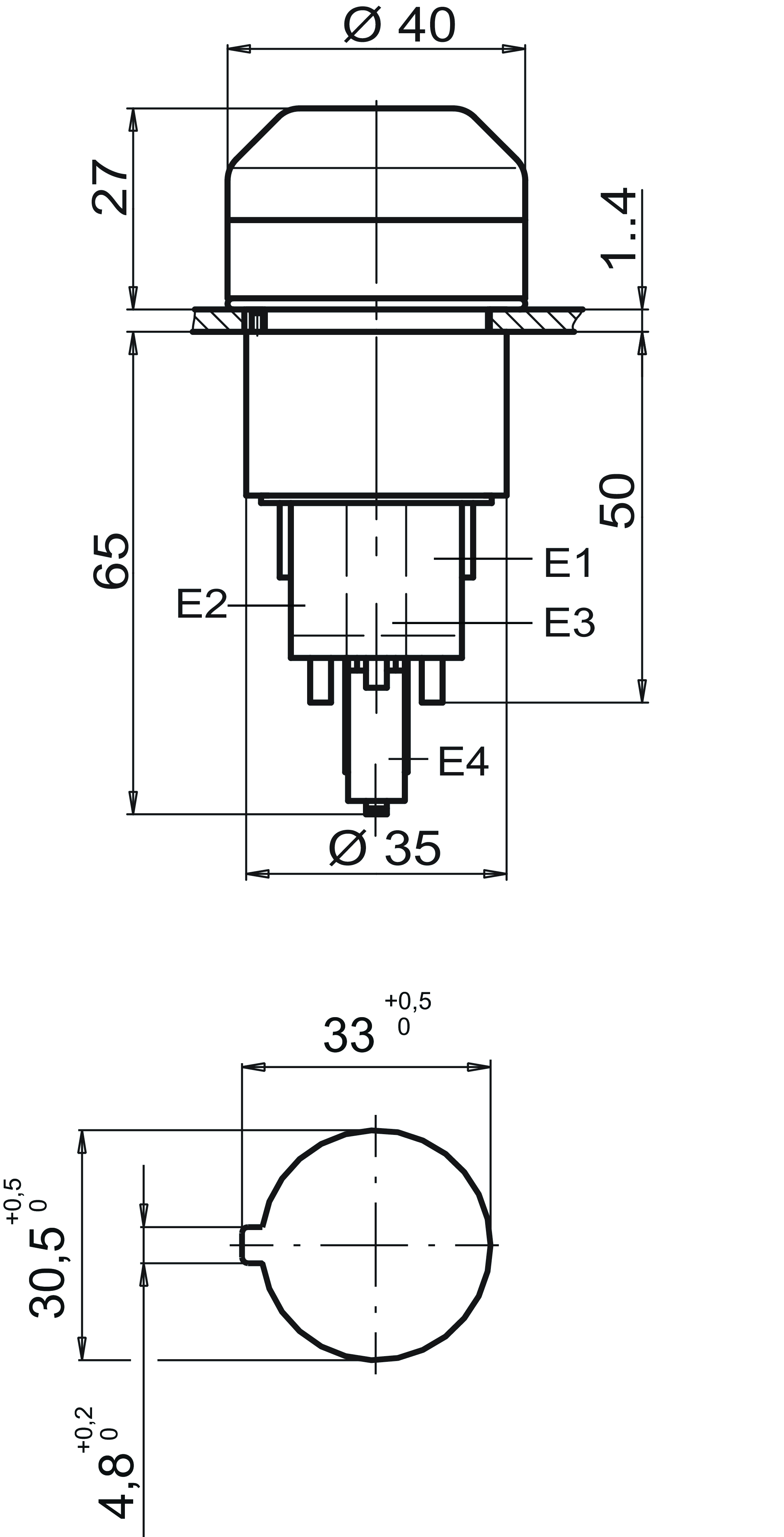 Dimensional drawings