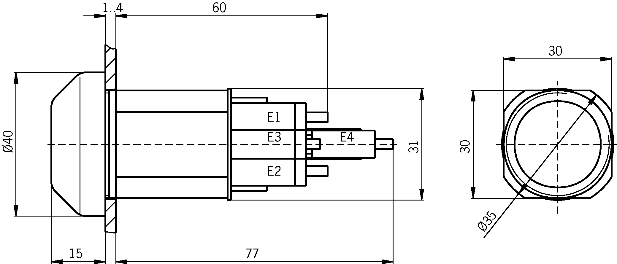 Dimensional drawings