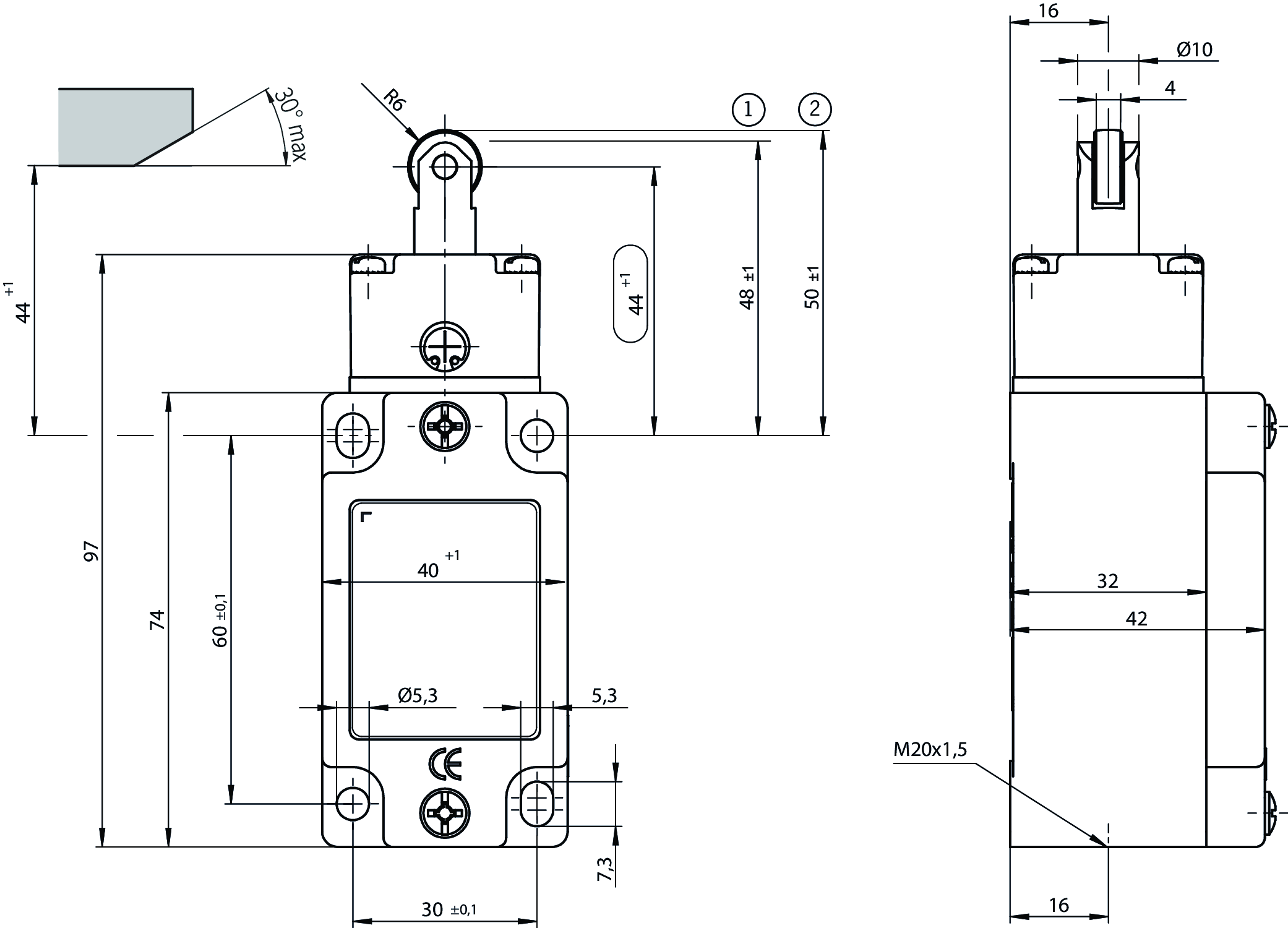 Dimensional drawings