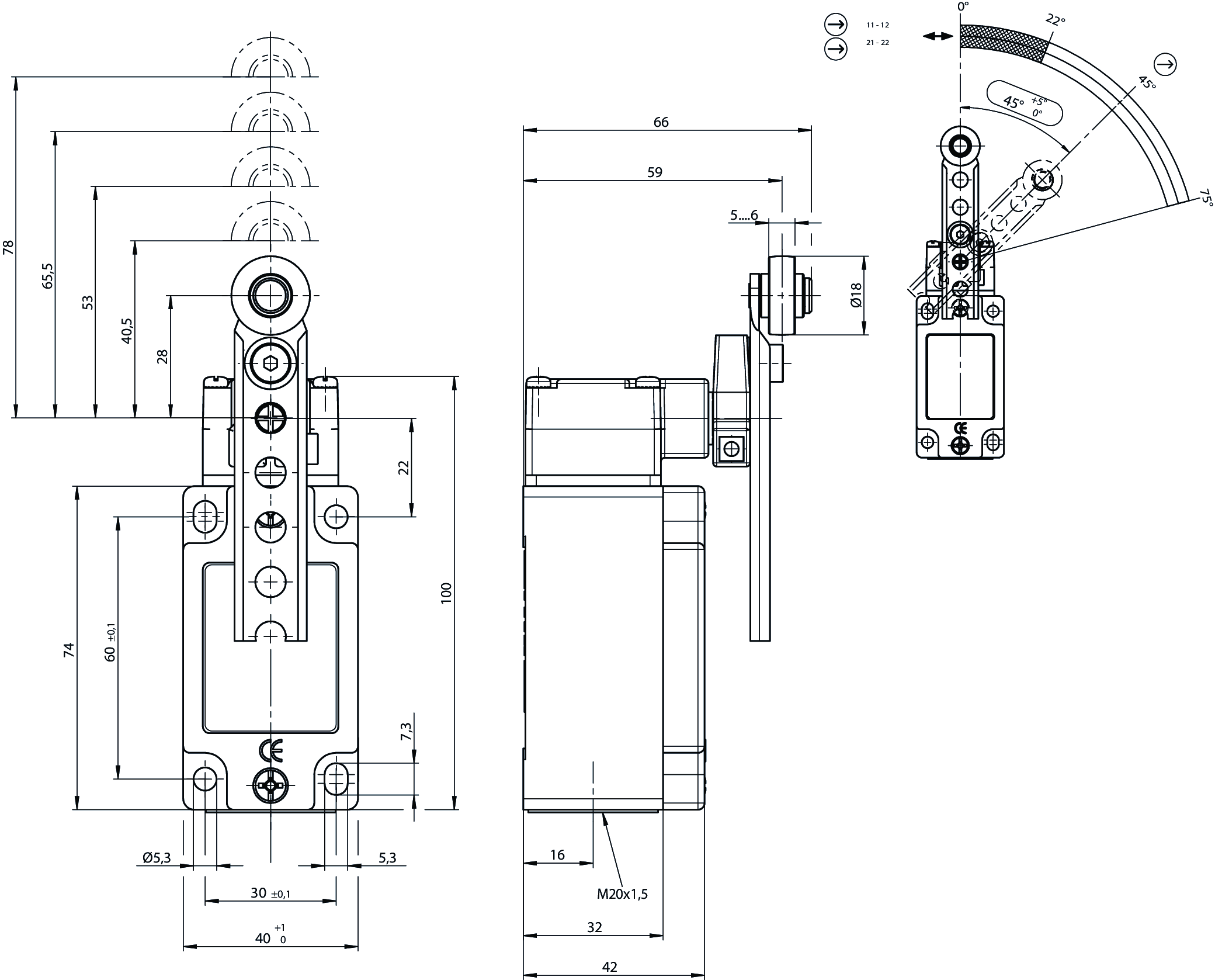 Dimensional drawings