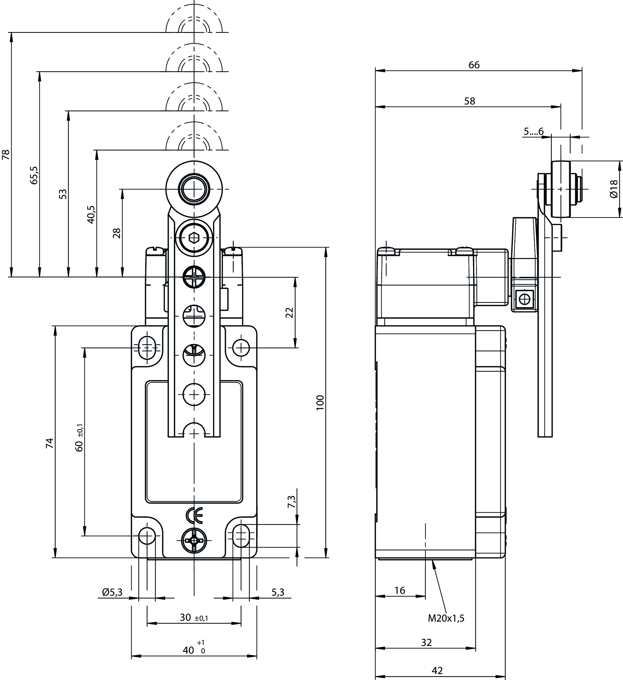 Dimensional drawings