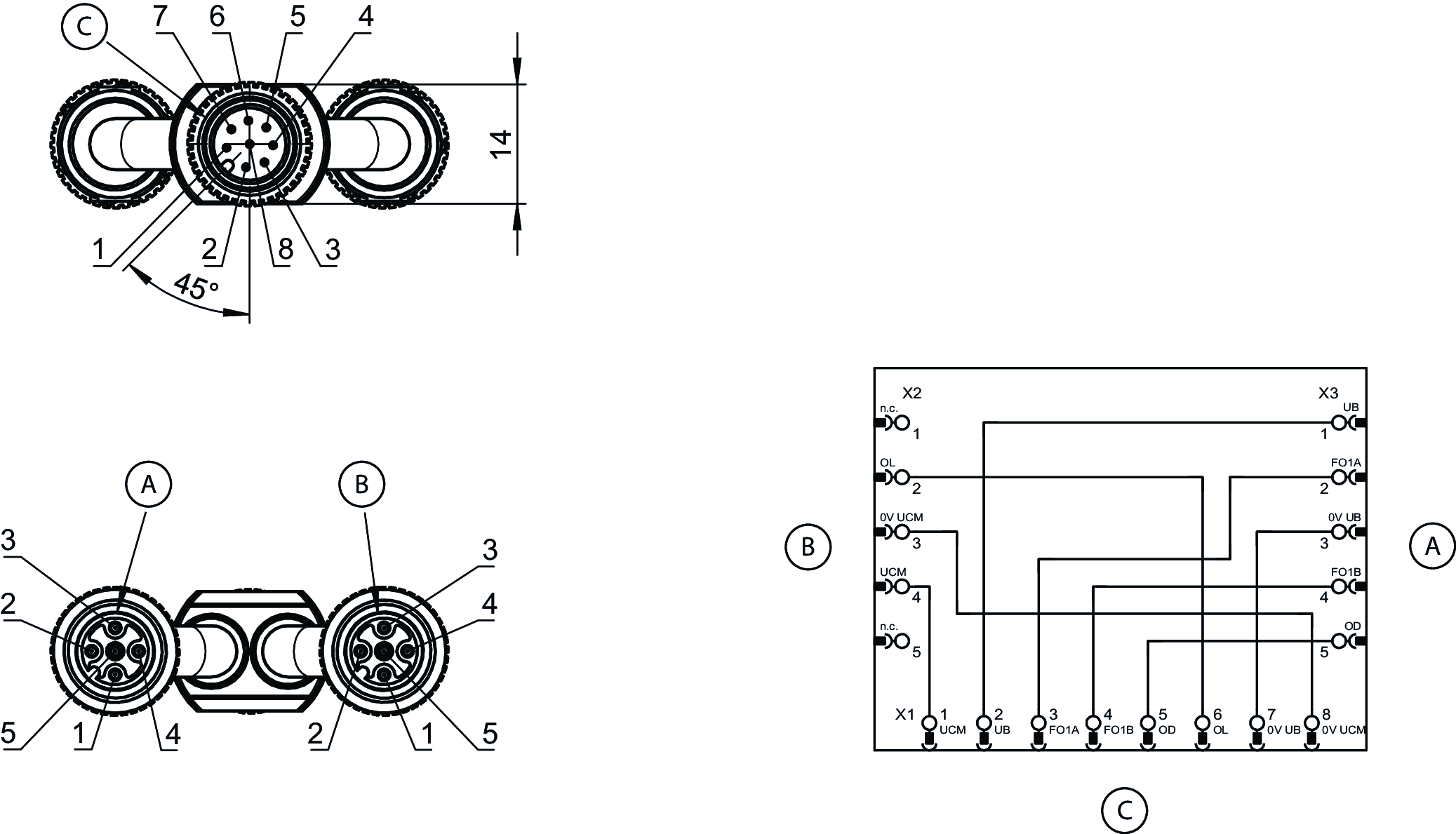 Ejemplos de conexión