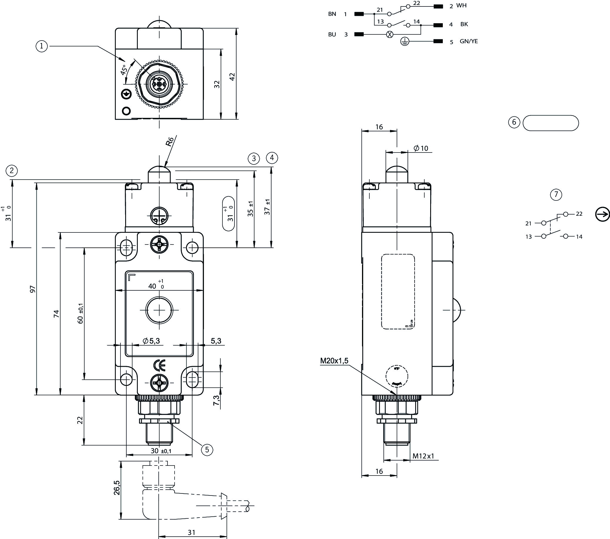 Rozměrové výkresy