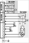 Wiring diagram SK:528H/&Uuml;K:528H