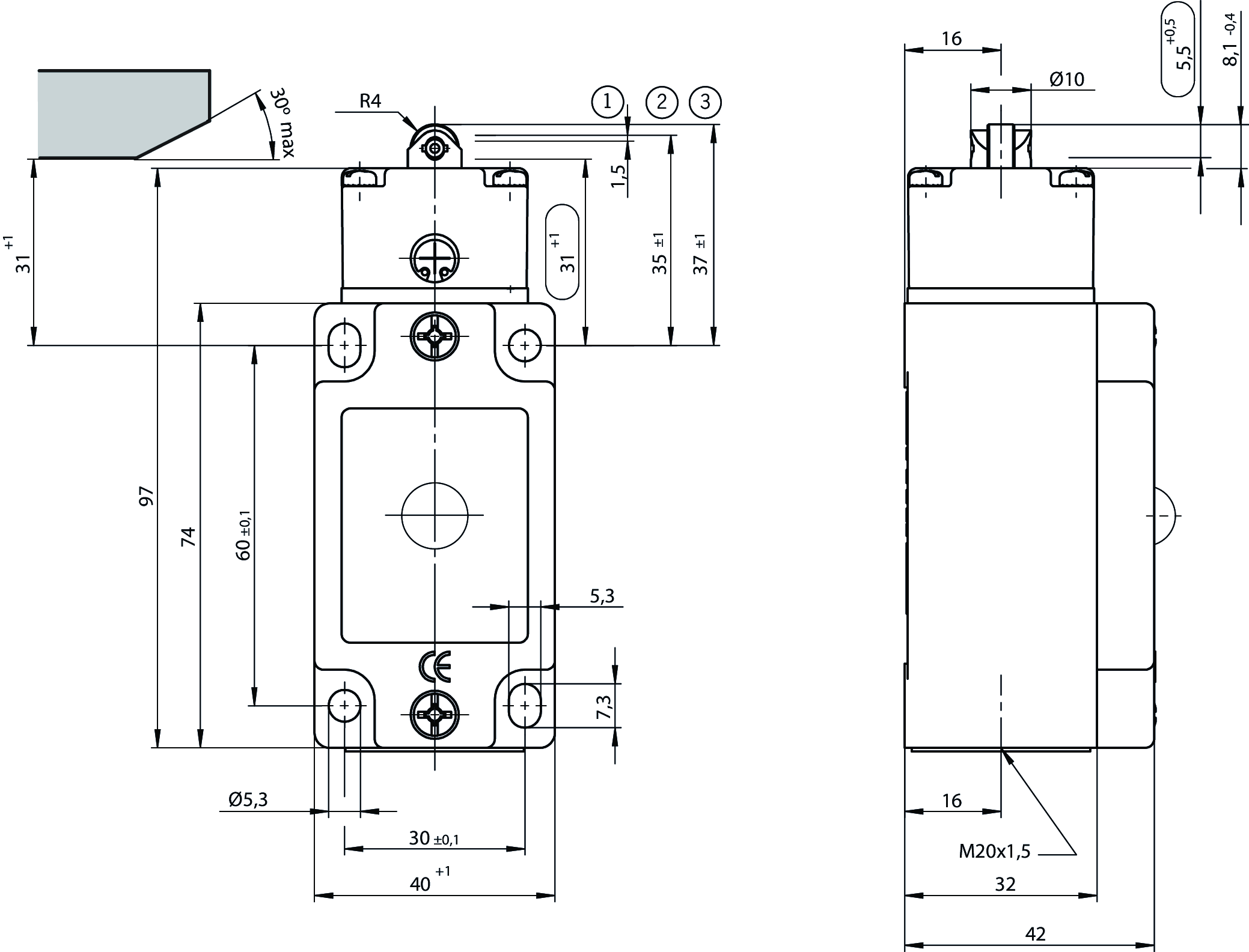 Dimensional drawings