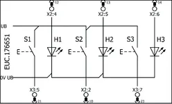 Wiring diagram for connection to MGB2 Classic
