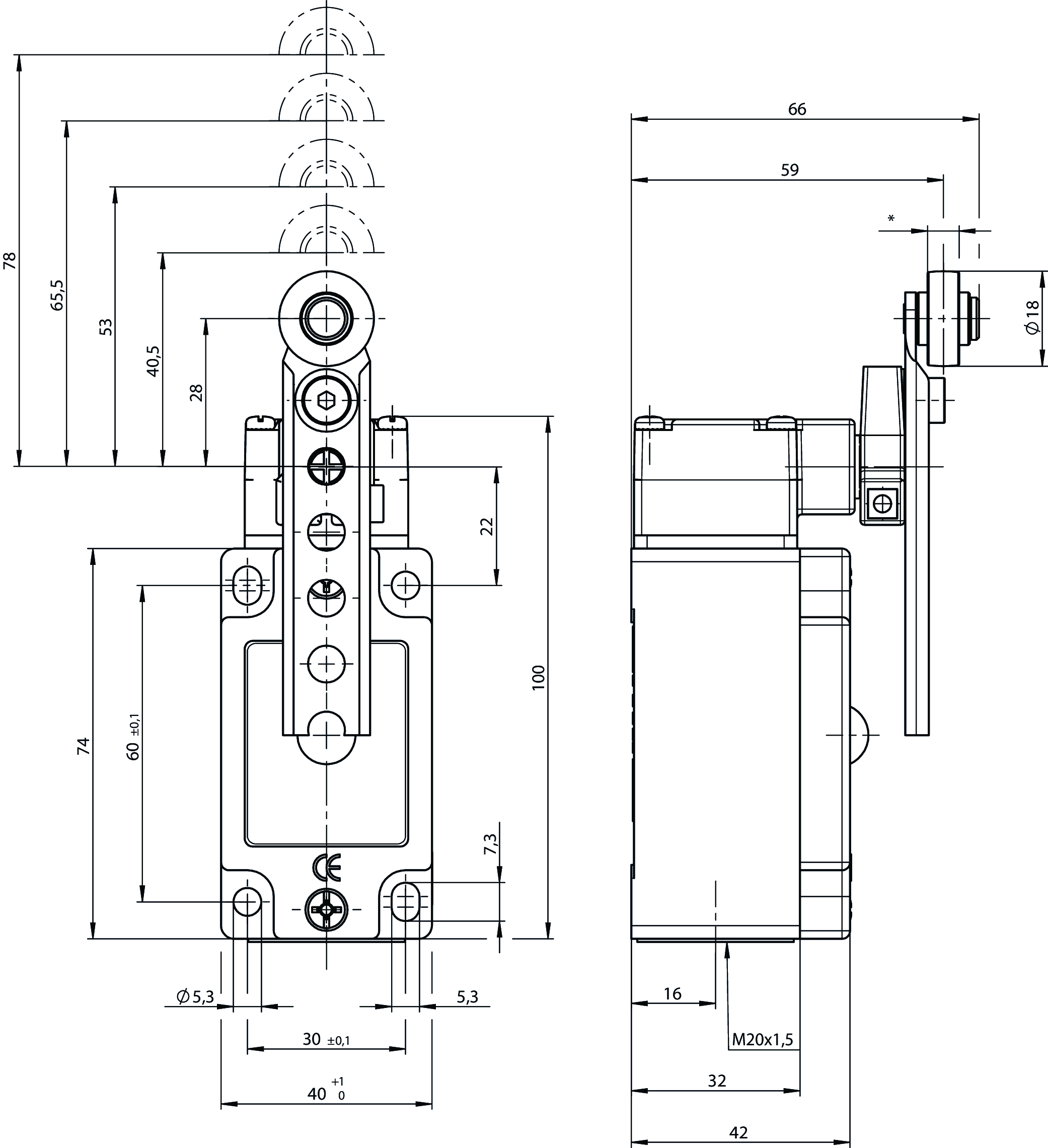 Dimensional drawings