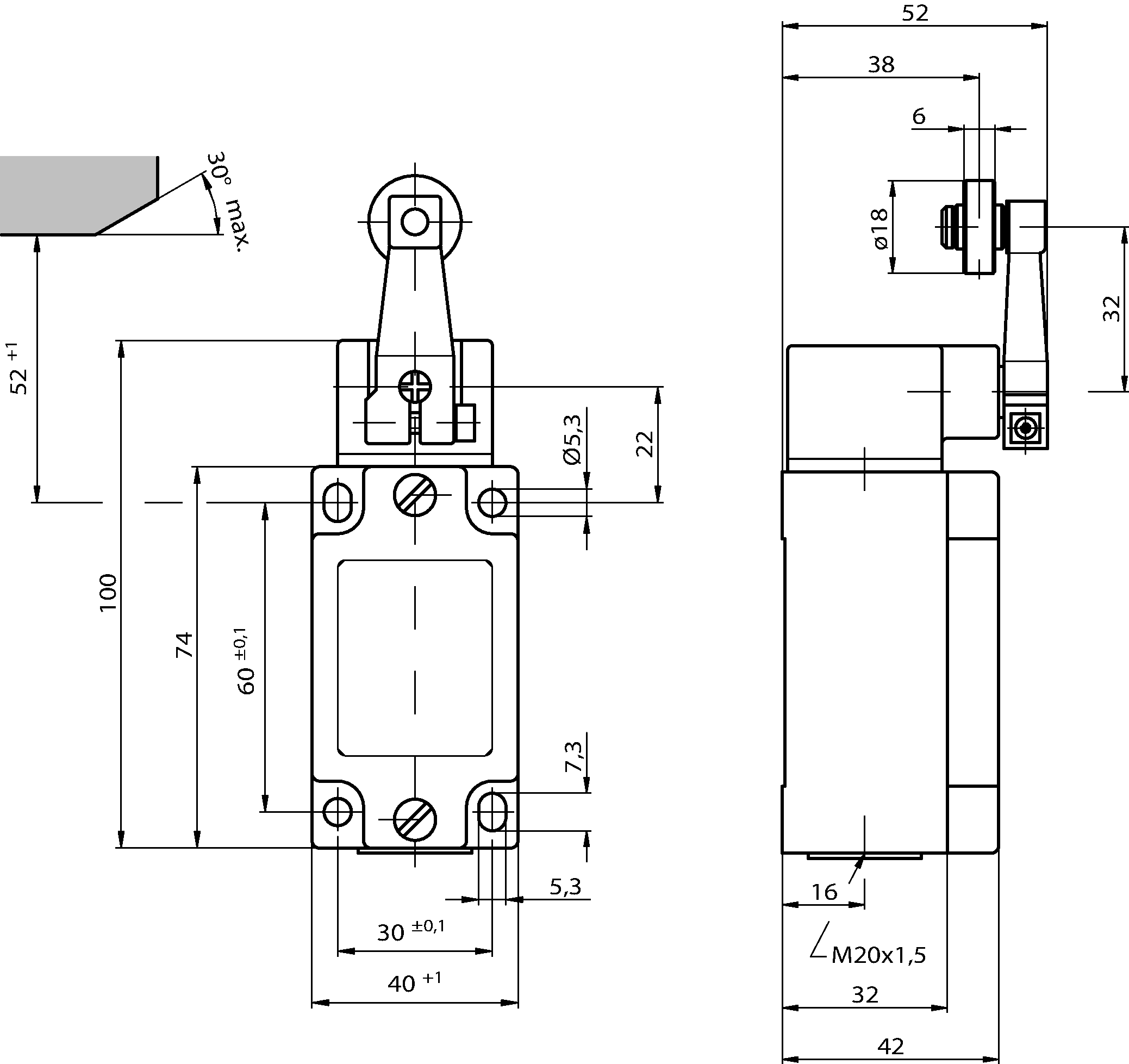 Dimensional drawings