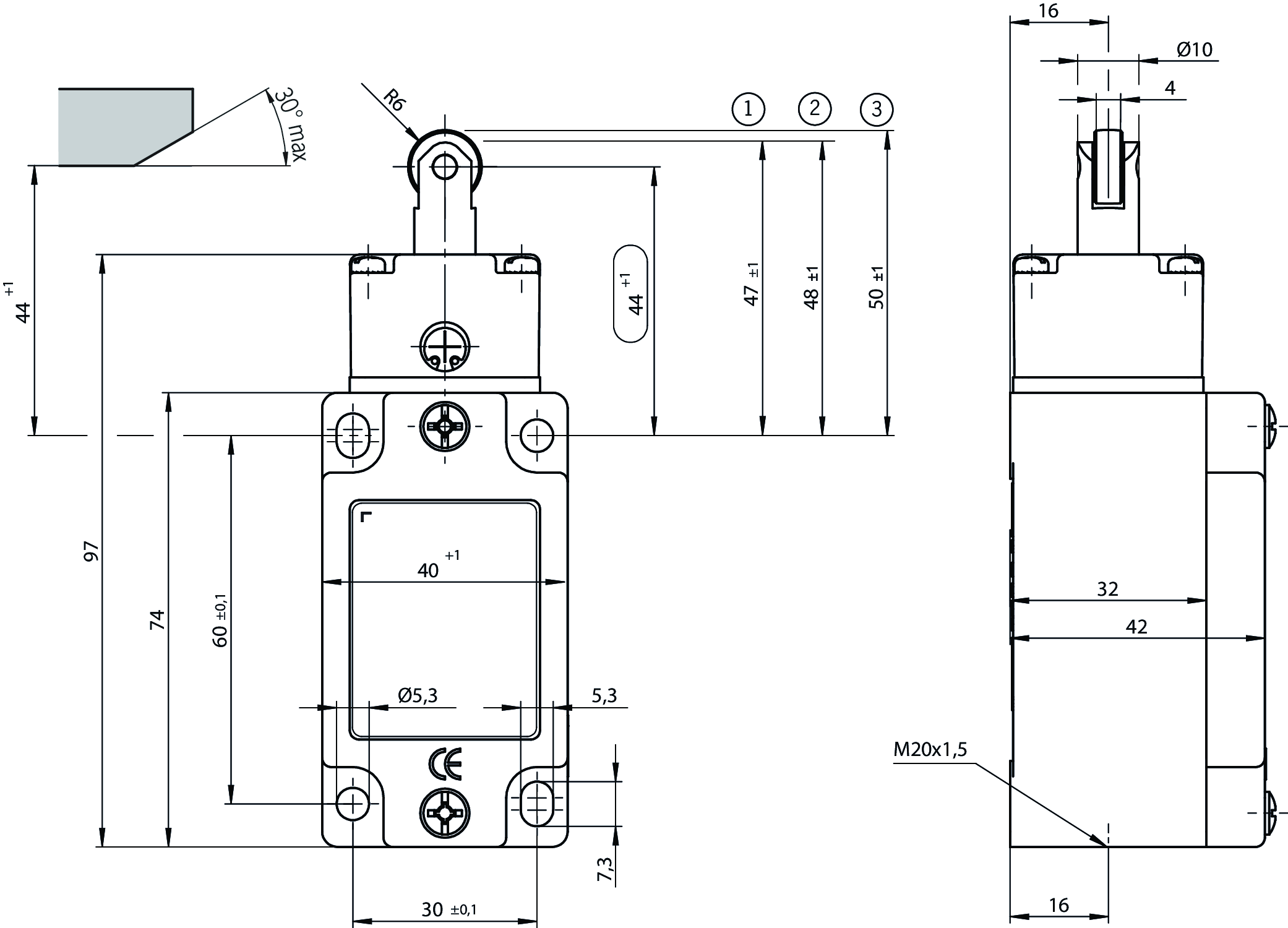 Dimensional drawings