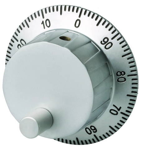 EINSTELLRAD HKB 58 METALL SIL/SW (Order no. 100914)