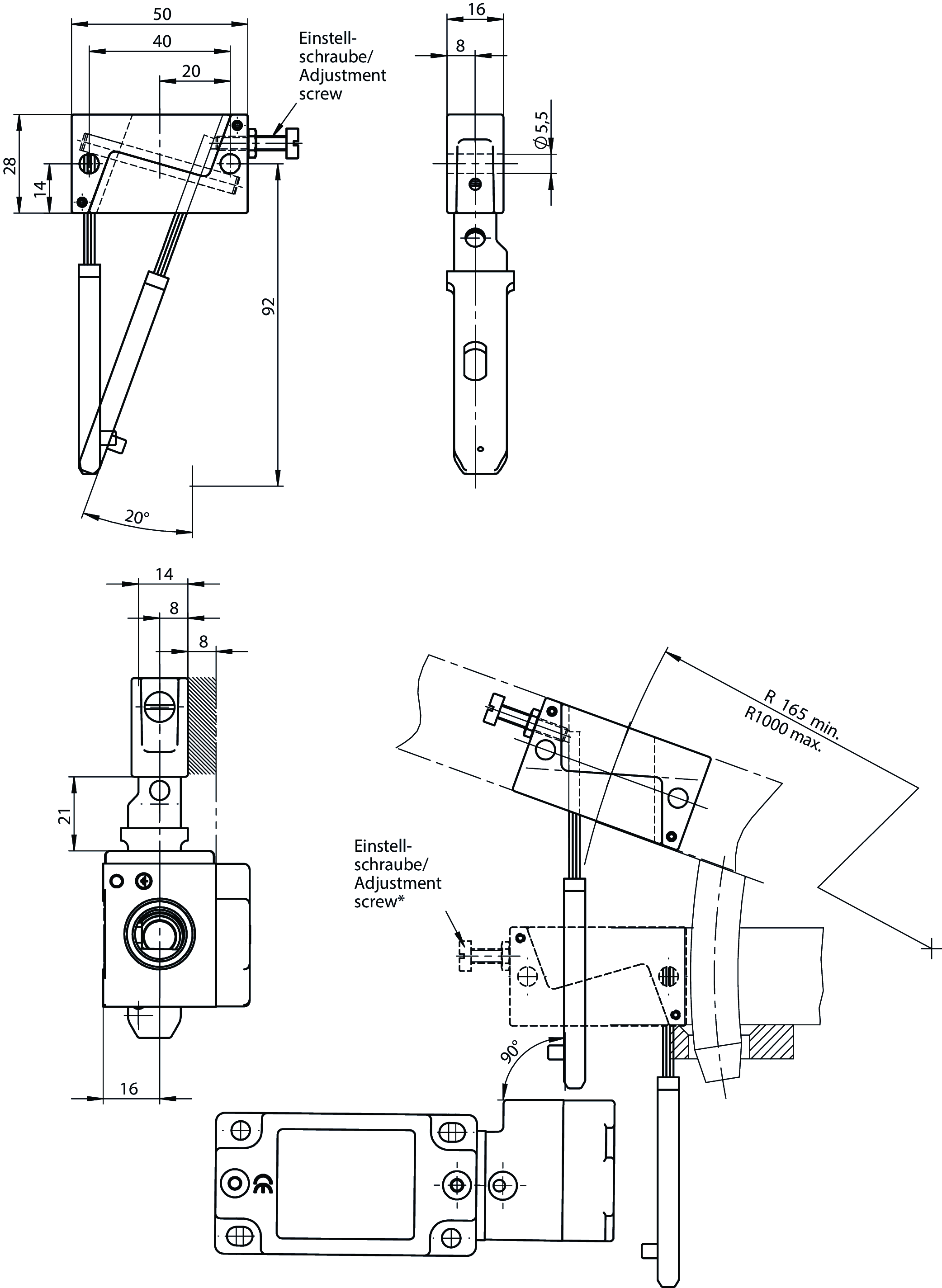 Dimensional drawings