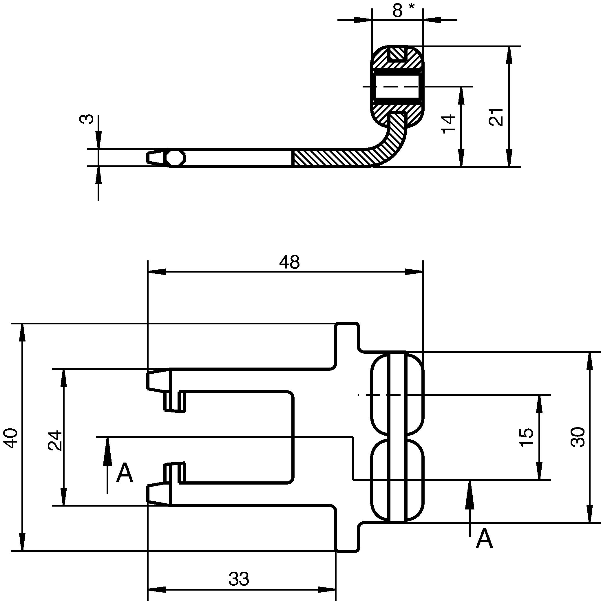 Dimensional drawings