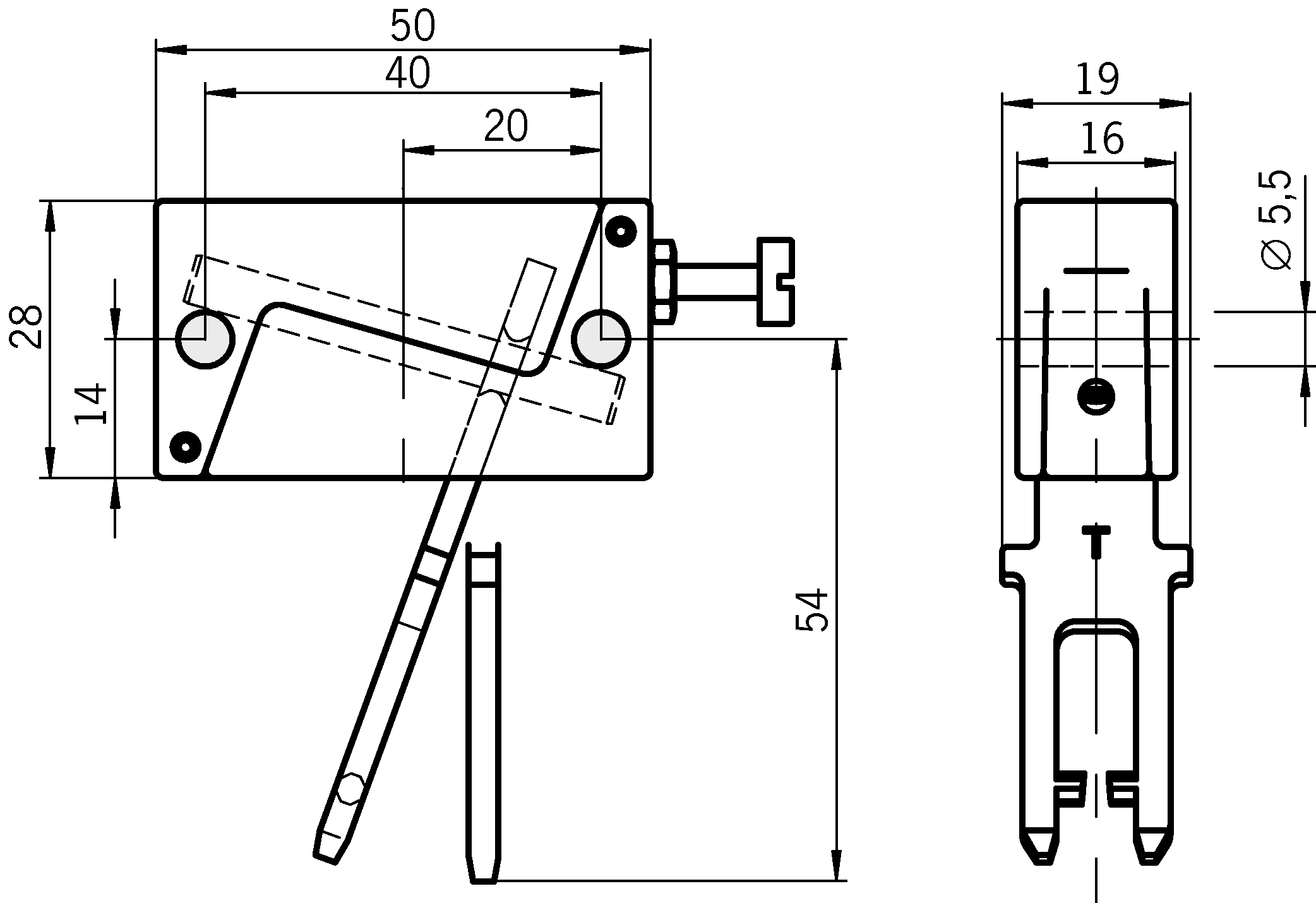 Dimensional drawings
