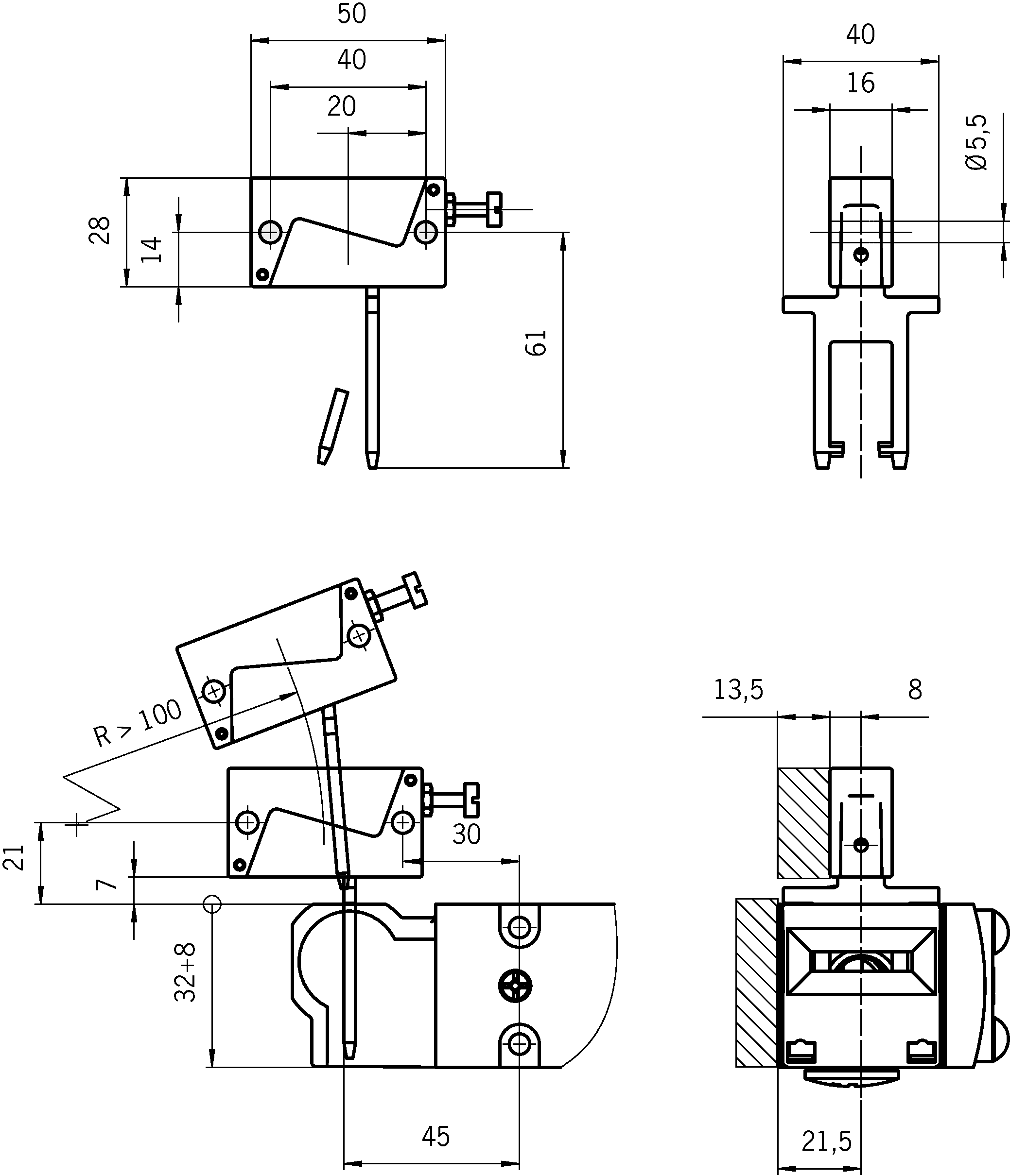 Dimensional drawings