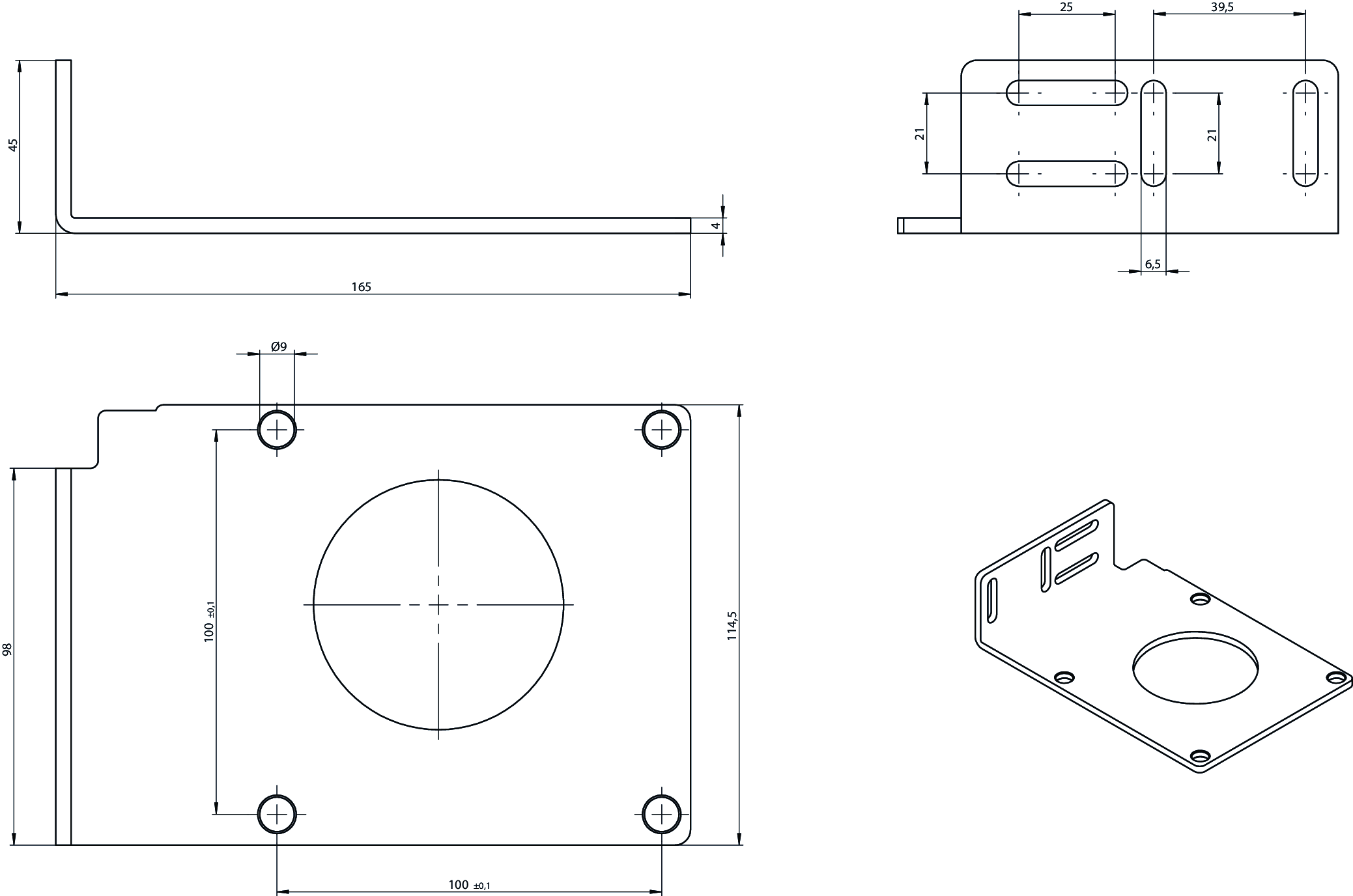 Dimensional drawings