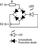 Wiring diagram LED