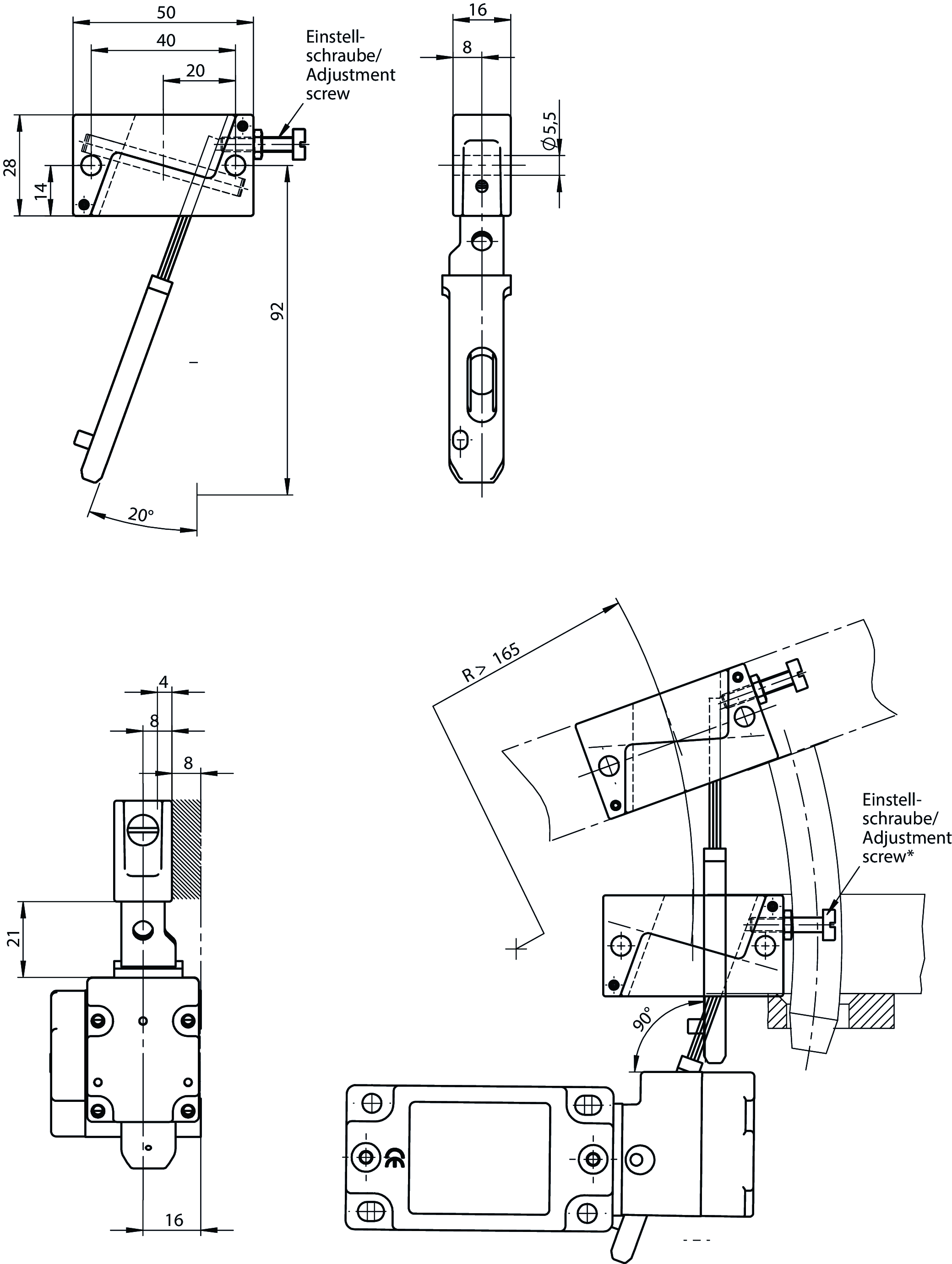 Dimensional drawings