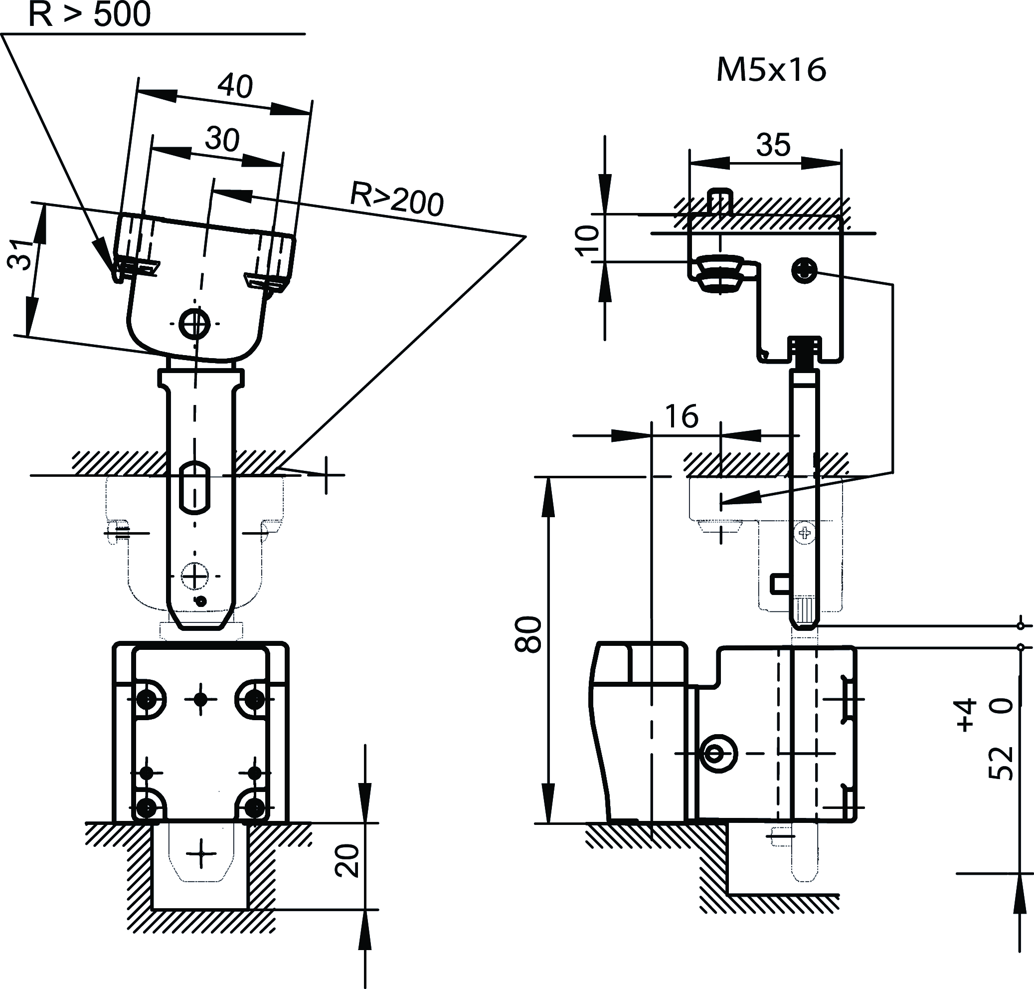 Dimensional drawings