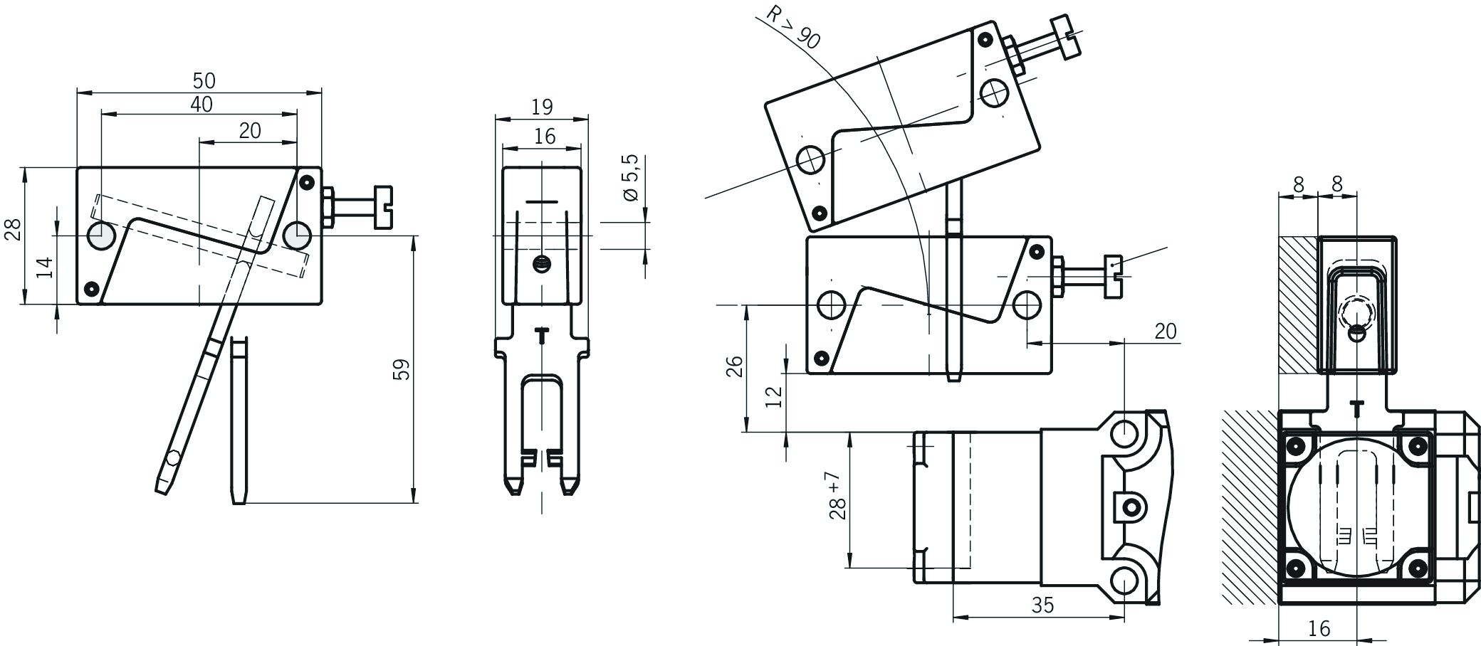 Dimensional drawings