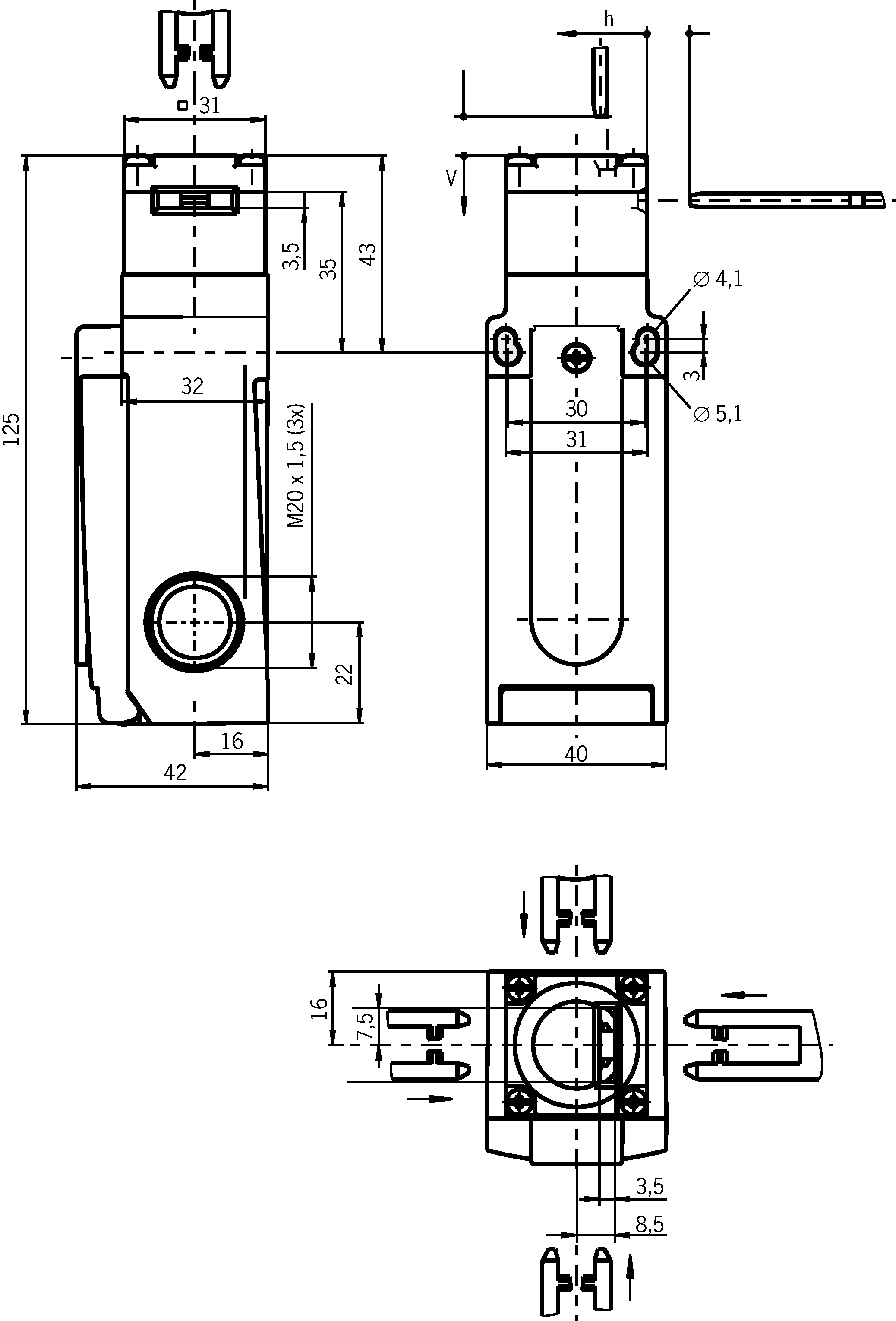 Dimensional drawings
