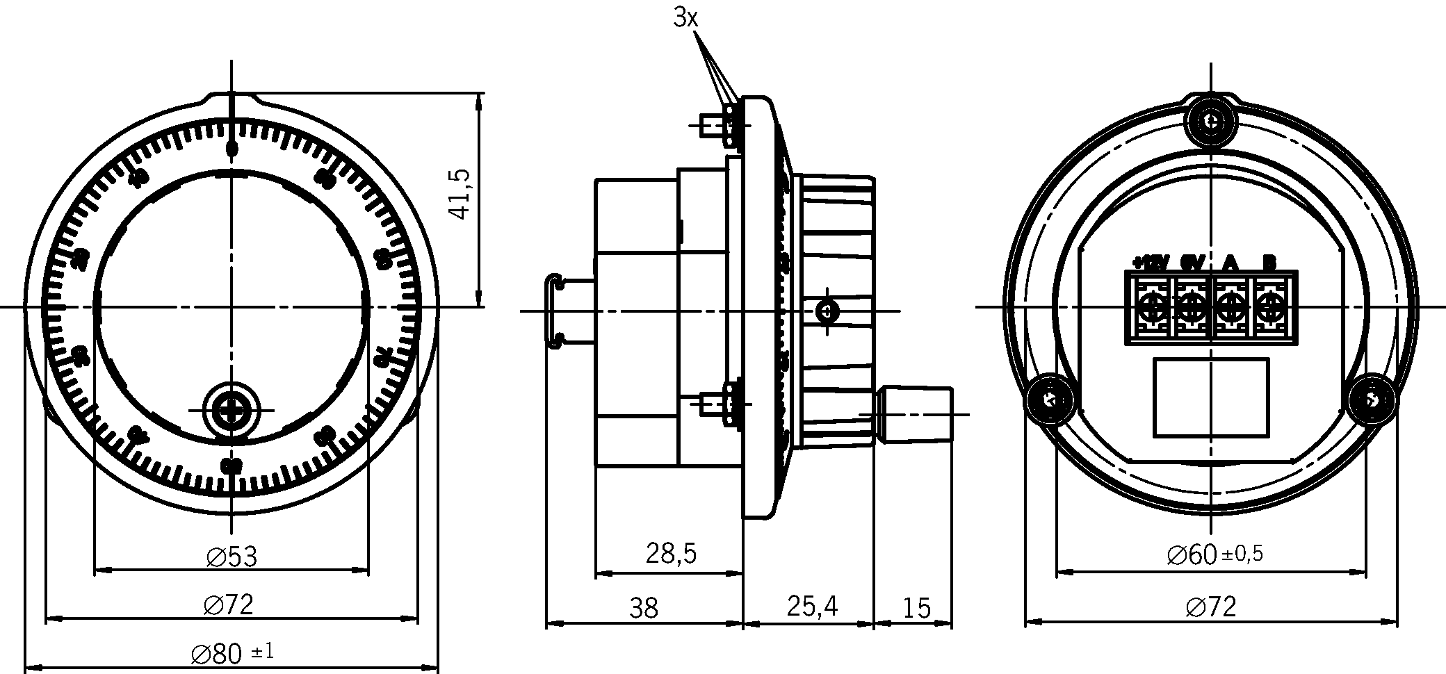 Dimensional drawings