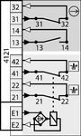 Wiring diagram 4121 (C1787)